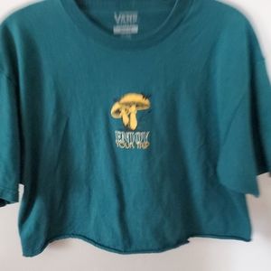 Vans Mushrooms Crop Shirt